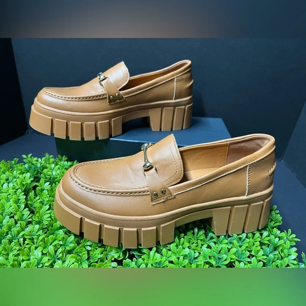 Women's New York and Company Seraphina Platform Loafers NEW. Size 8.5 - Picture 11 of 11